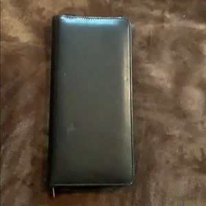 Passport Attaché - black leather